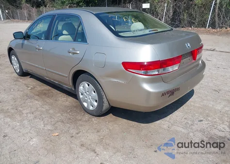 2003 Honda Accord Lx из США, поврежденный, VIN 3HGCM56313G713197